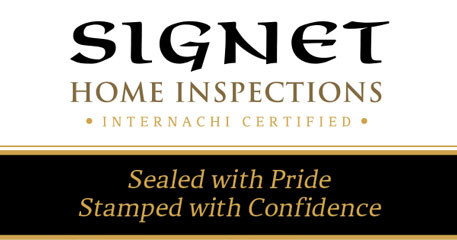 New business cards arrive at<br />Signet Home Inspections